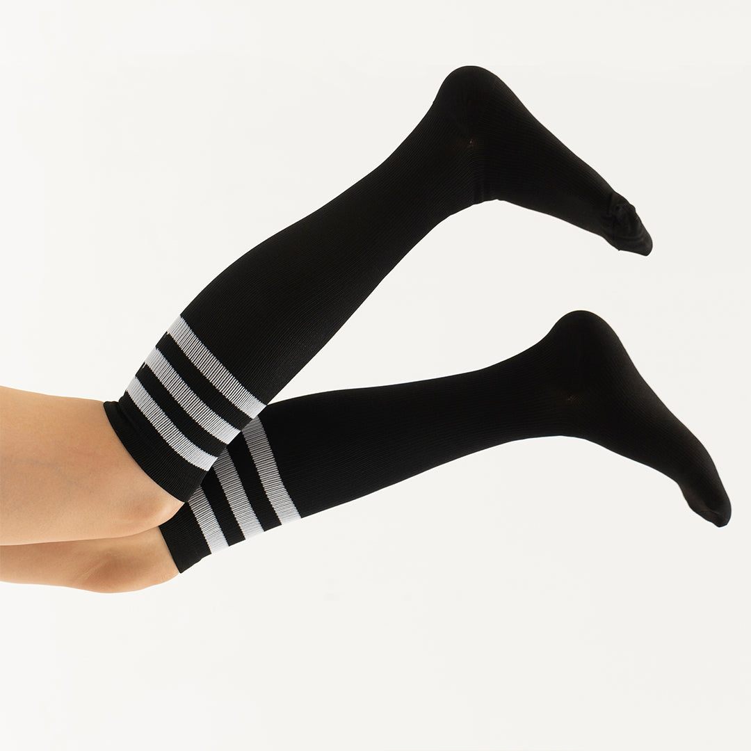 3 Stripe Knee-High Compression Socks