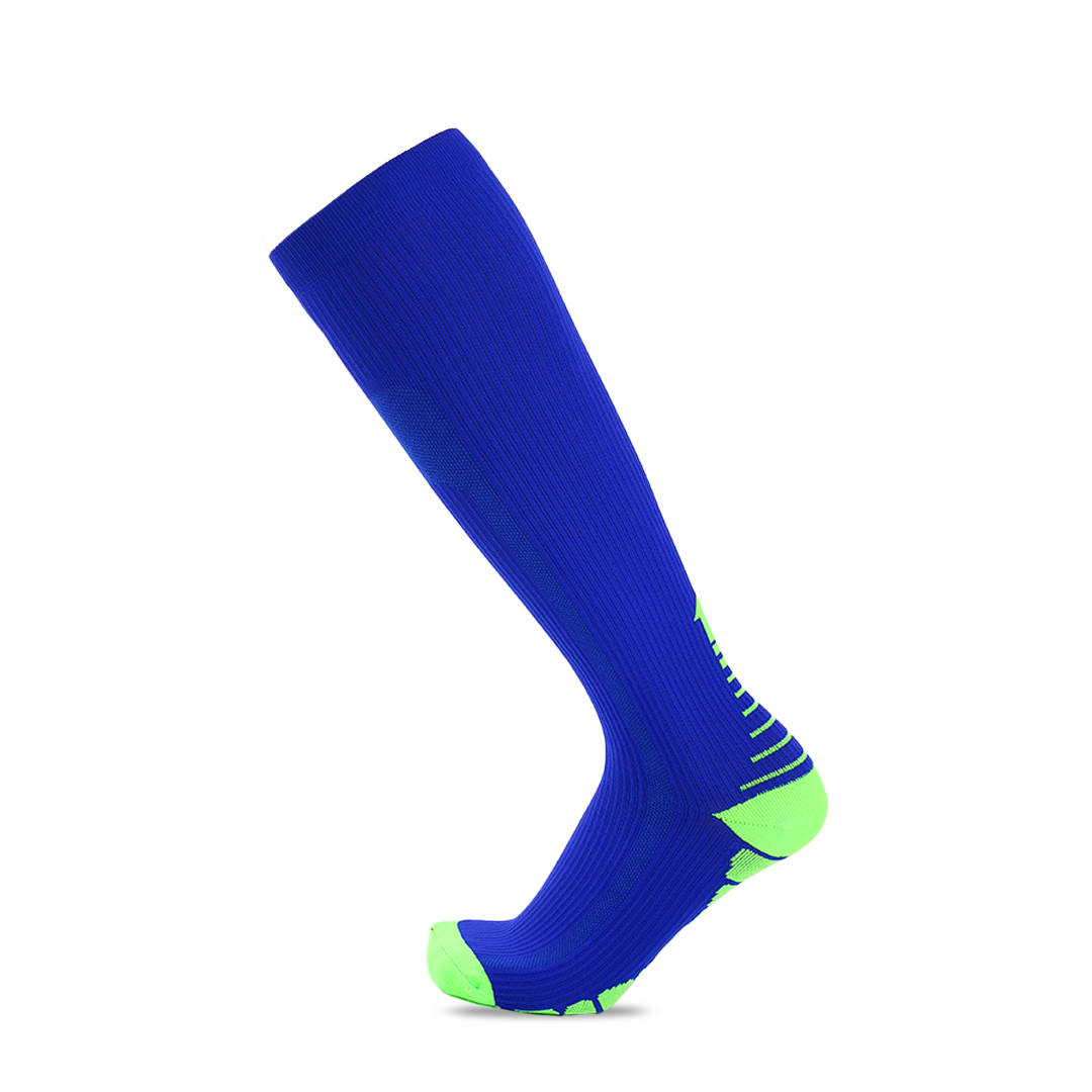 Solid Knee-High Compression Socks