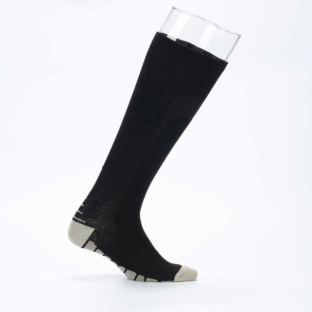 Solid Knee-High Compression Socks