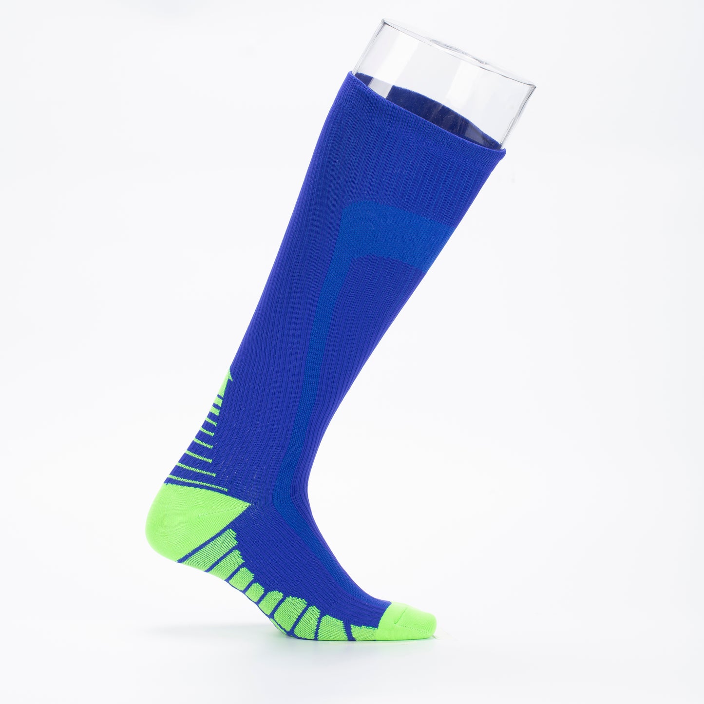 Solid Knee-High Compression Socks