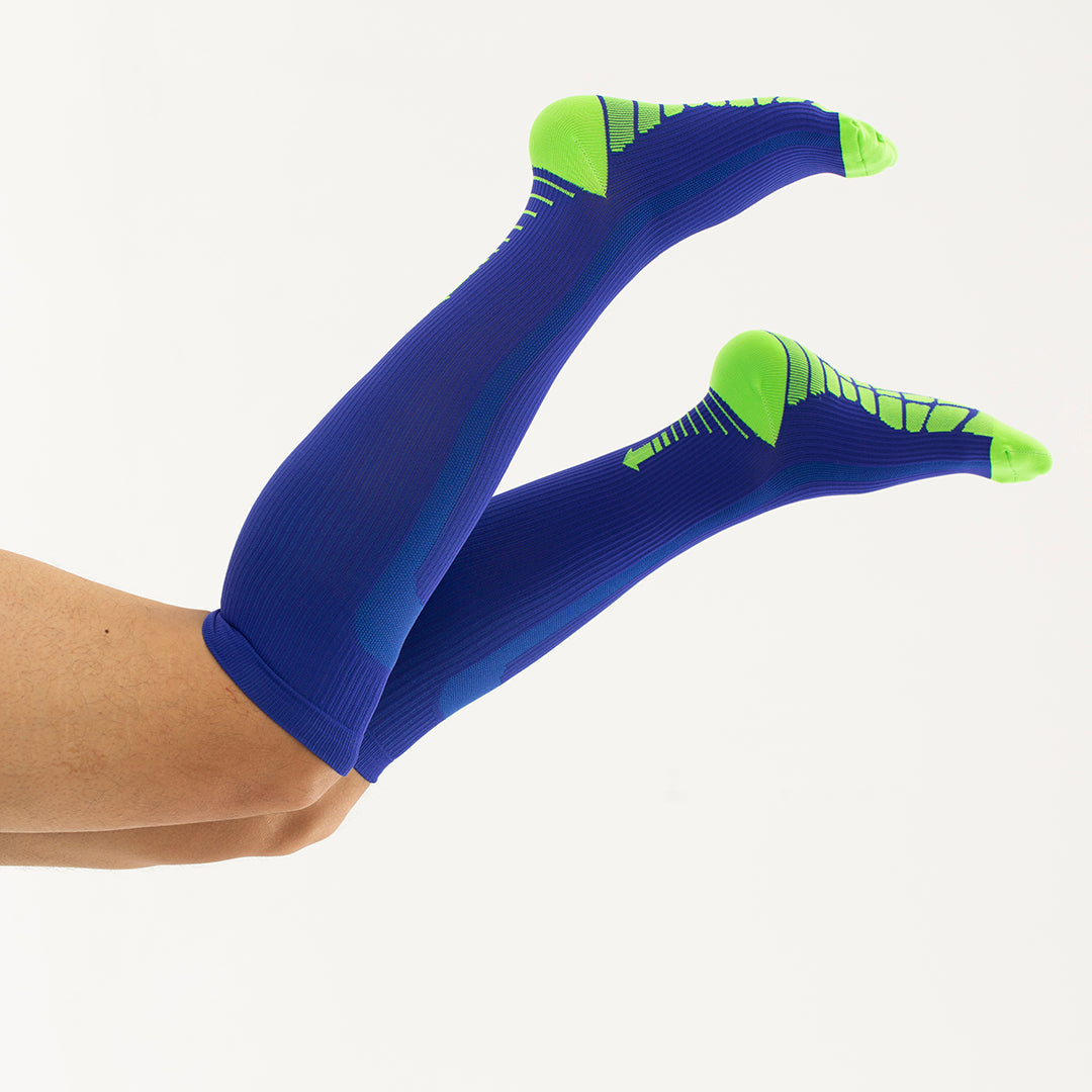 Solid Knee-High Compression Socks