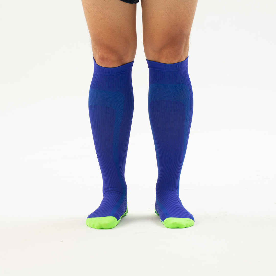 Solid Knee-High Compression Socks