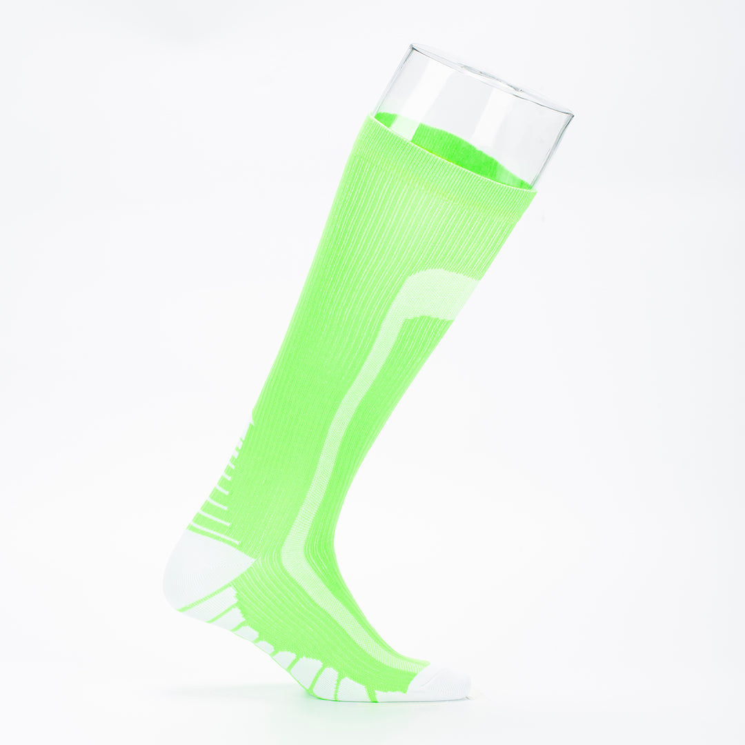 Solid Knee-High Compression Socks