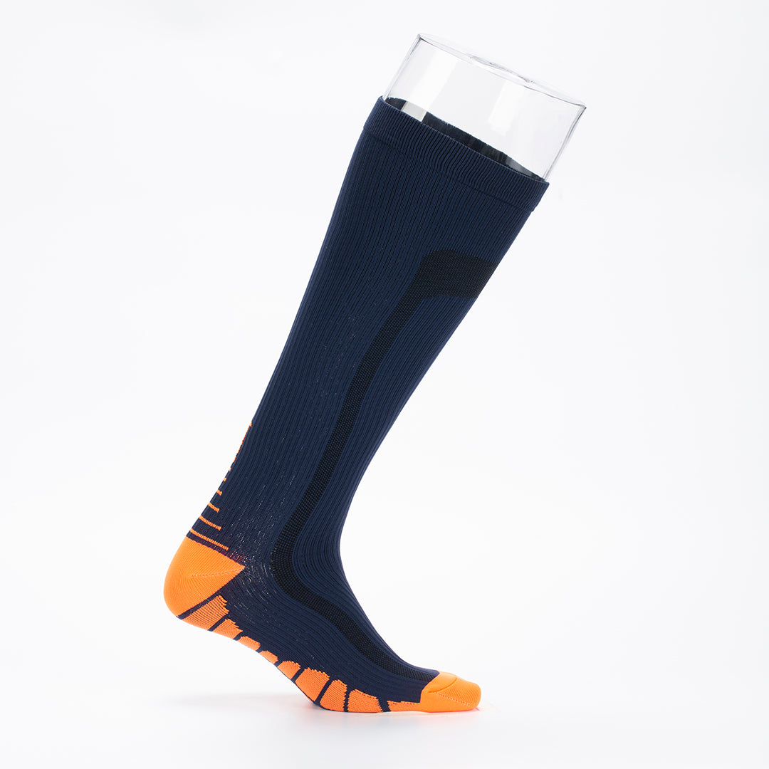 Solid Knee-High Compression Socks