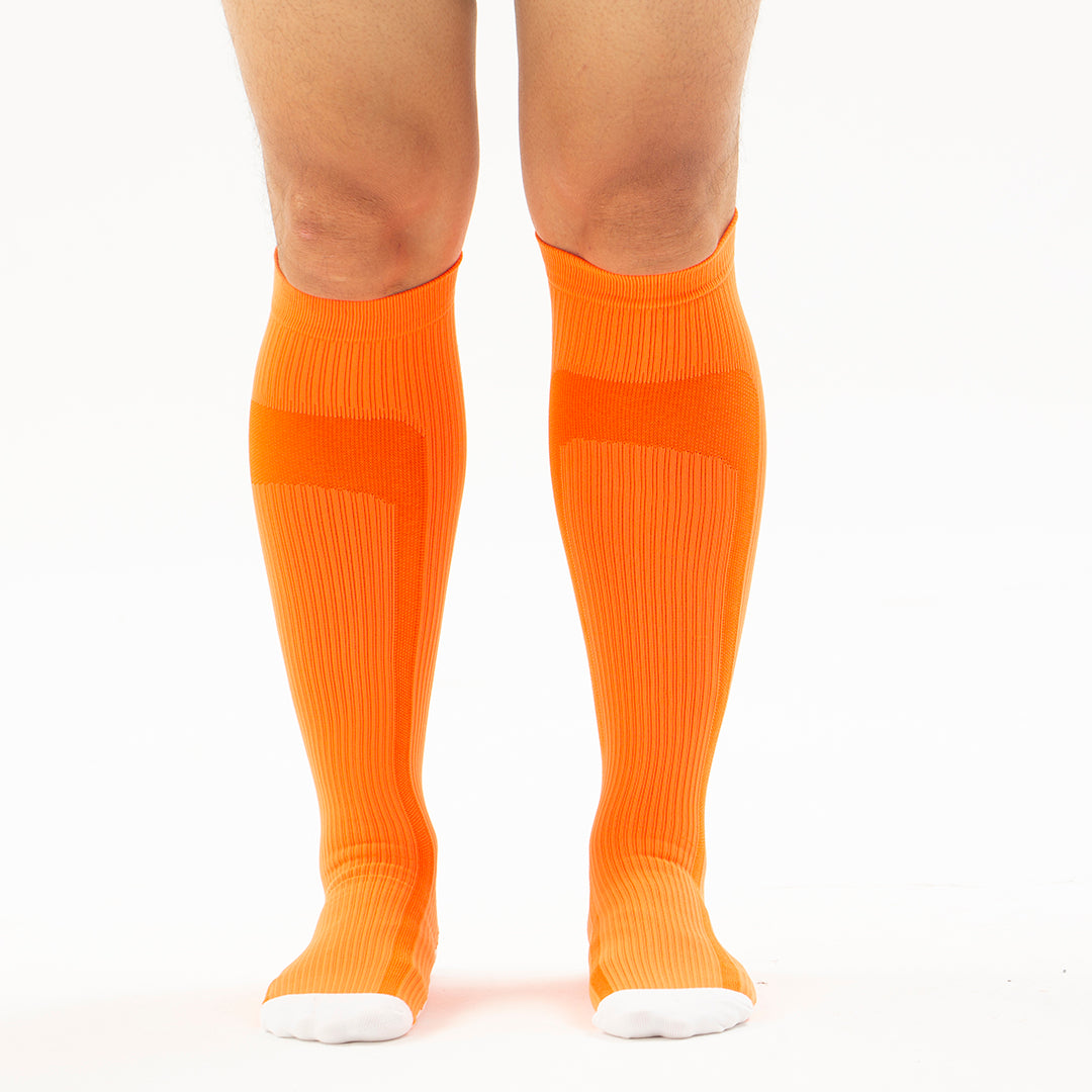 Solid Knee-High Compression Socks