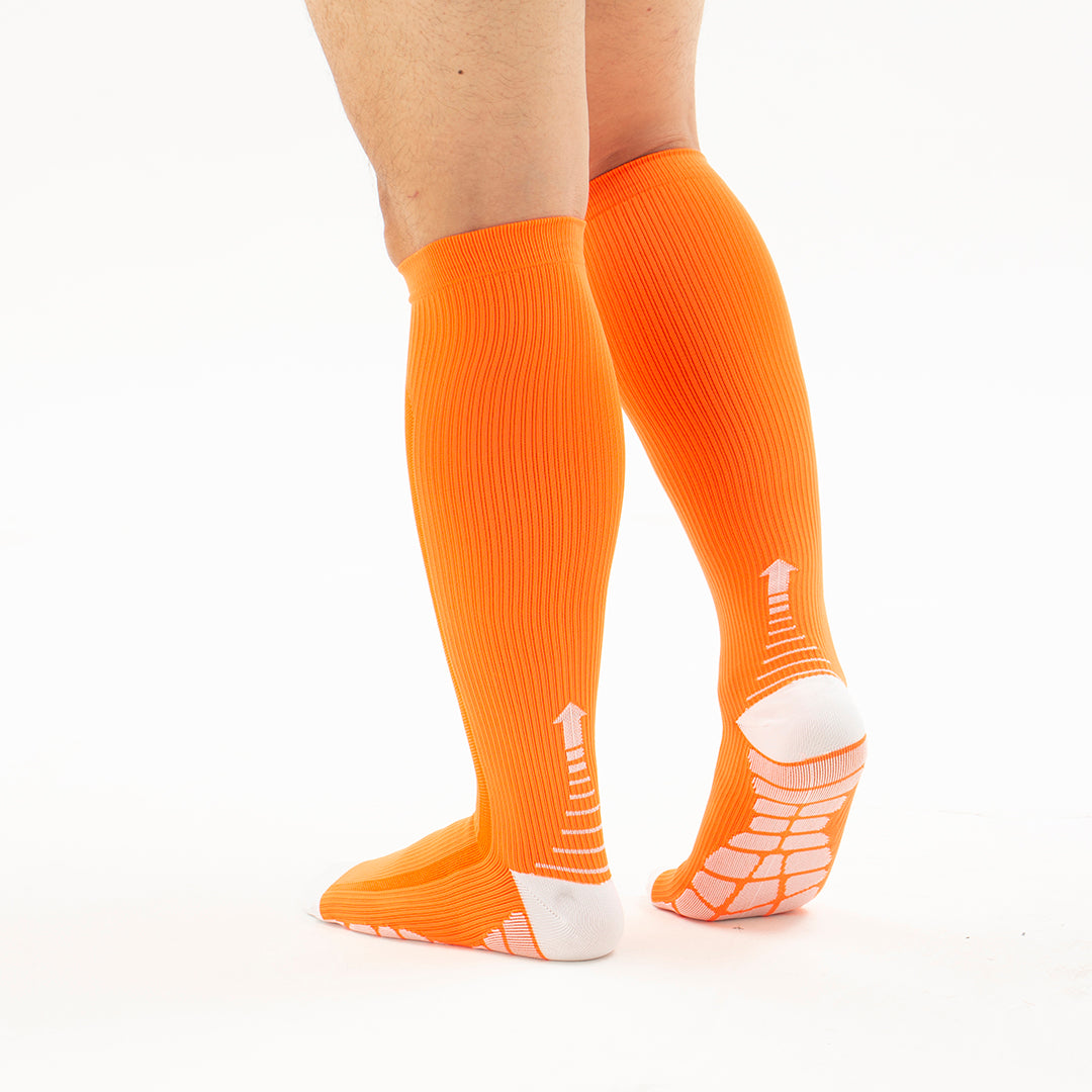 Solid Knee-High Compression Socks