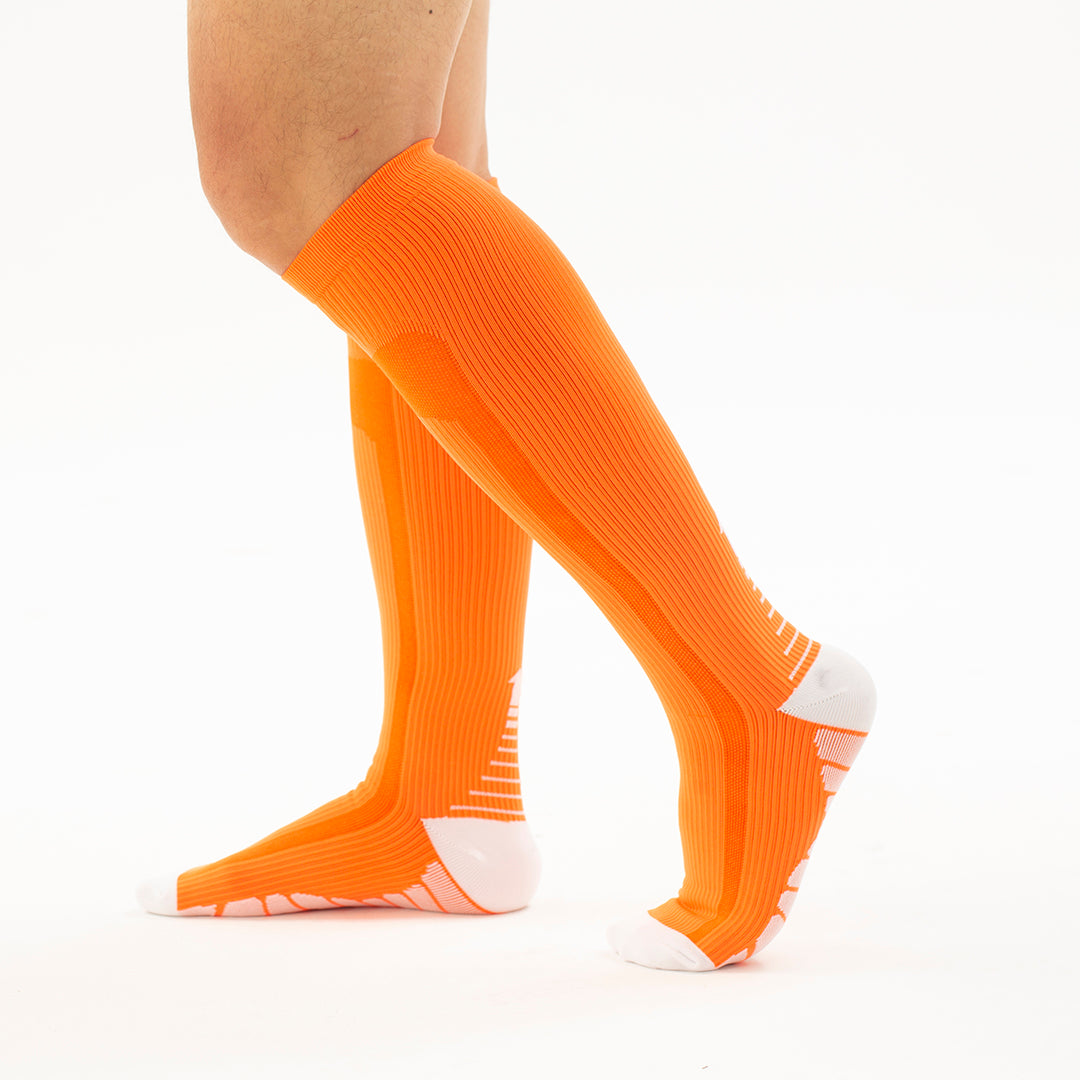 Solid Knee-High Compression Socks