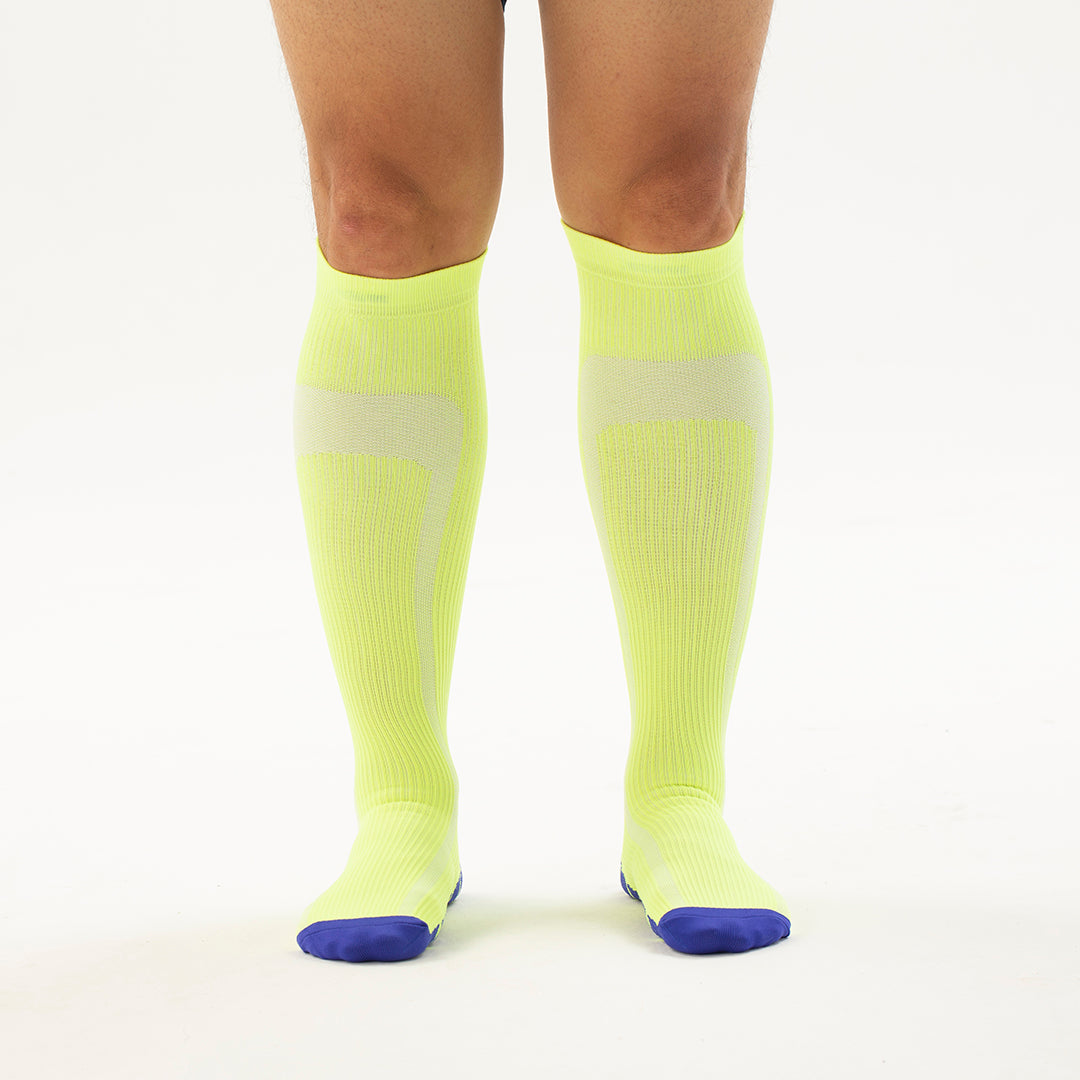 Solid Knee-High Compression Socks