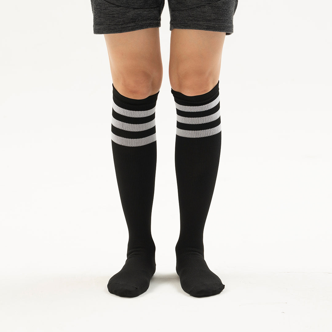 3 Stripe Knee-High Compression Socks