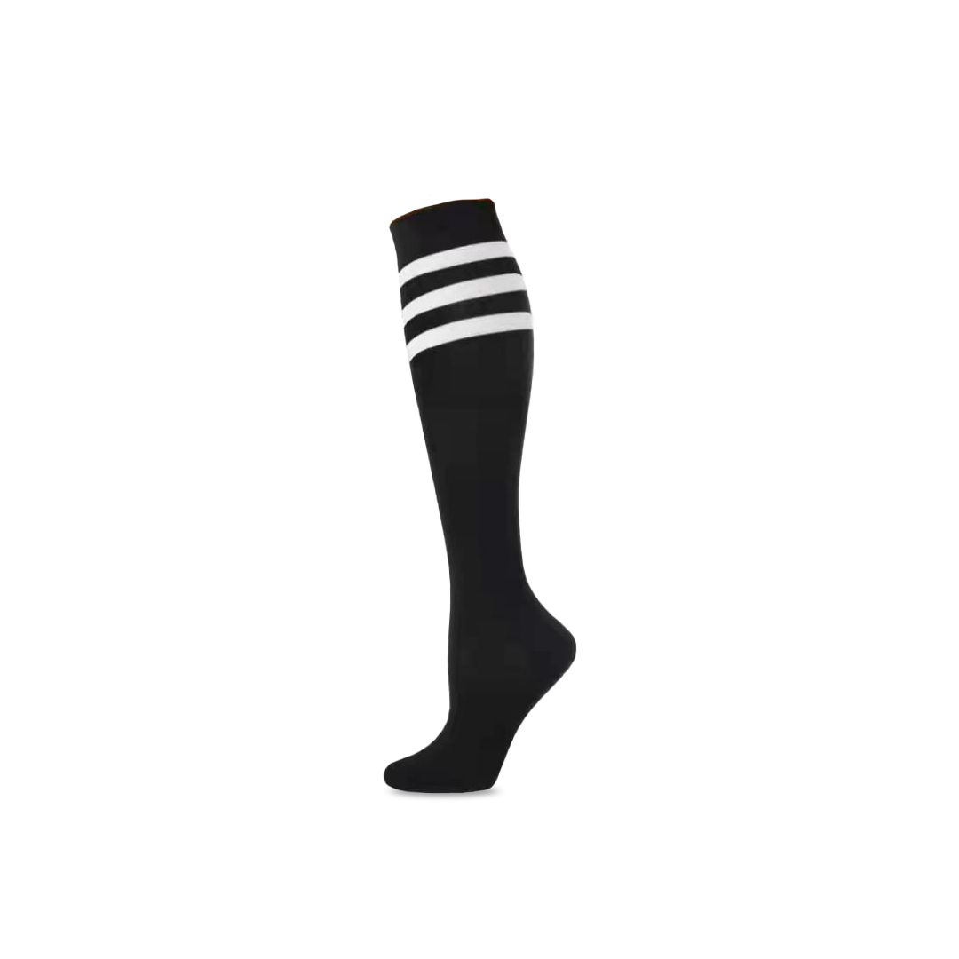 3 Stripe Knee-High Compression Socks