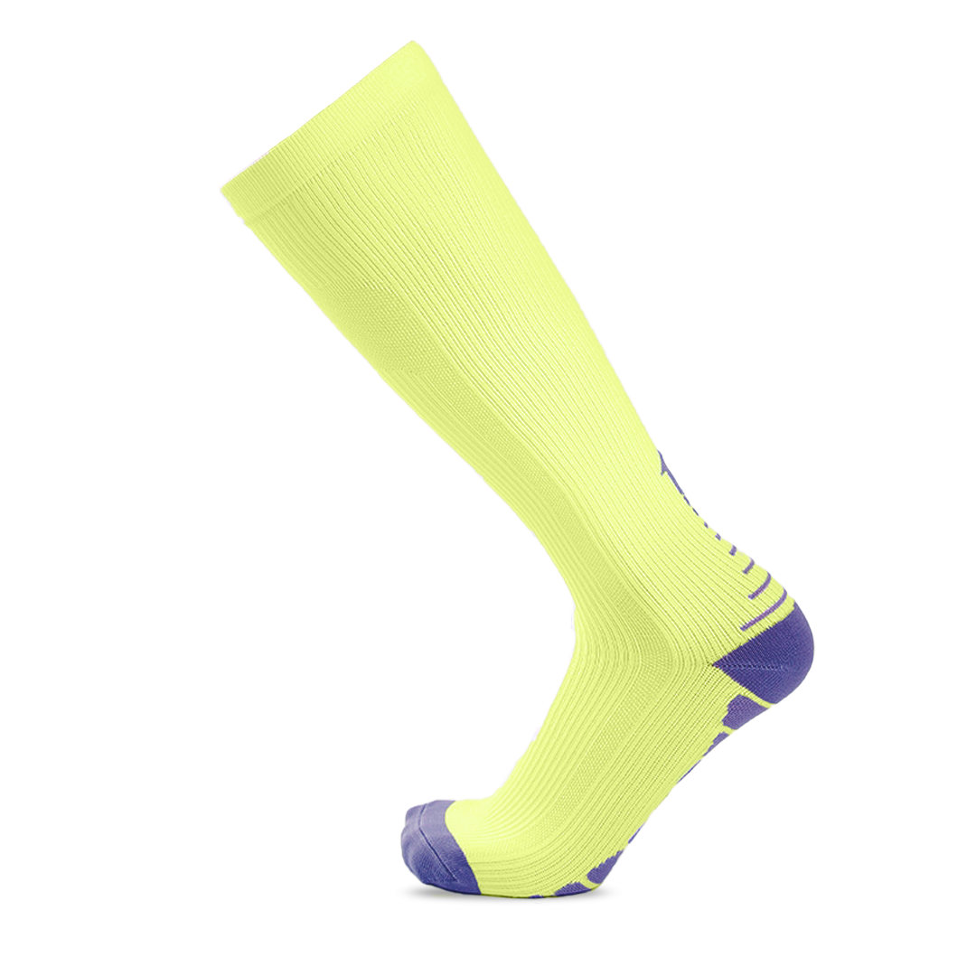 Solid Knee-High Compression Socks